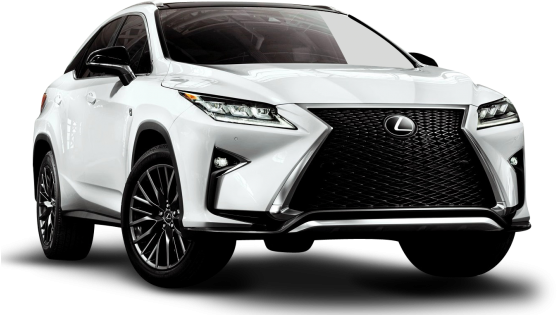 White Lexus RX